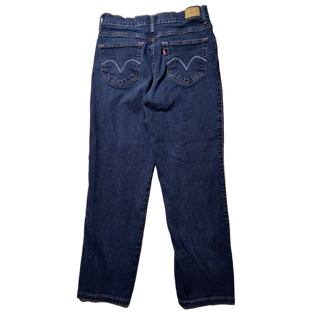 VTG Y2K LEVIS 512 ANKLE PENCIL Women Size 8‎ Perfectly Slimming Denim Blue Jeans